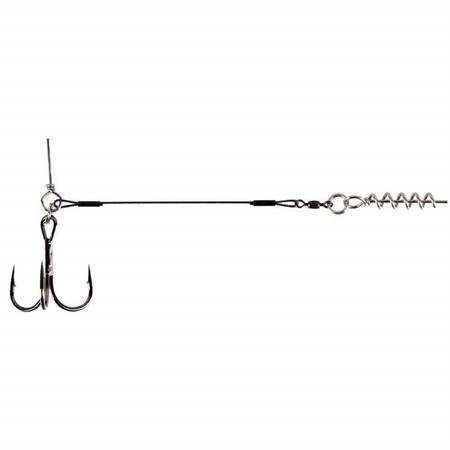 BFT Shallow Stinger, Titanium 50lb Single 1/0 - 1pcs