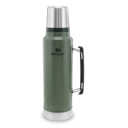 Classic Bottle 1L Hammertone Green