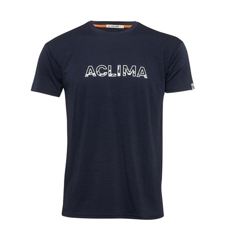 LightWool 140 classic tee Logo M's - Navy Blazer L