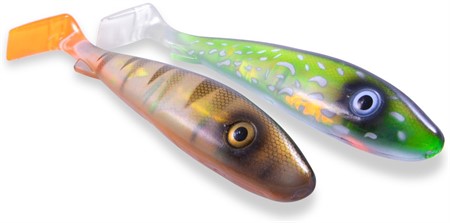 Flash Series McRubber Jr 17cm Hot Perc & Baby Pike