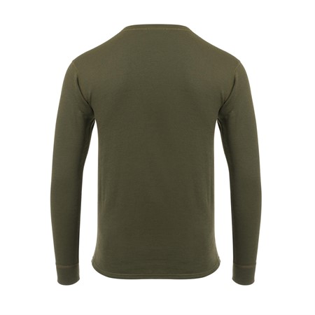 WoolTerry Crew neck M's Olive Night XL