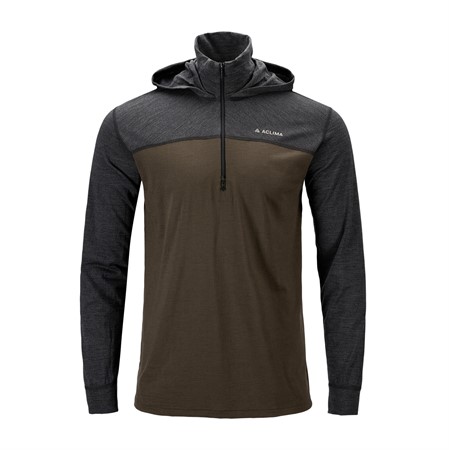 LightWool 180 Hoodie M's Tarmac / Marengo XL