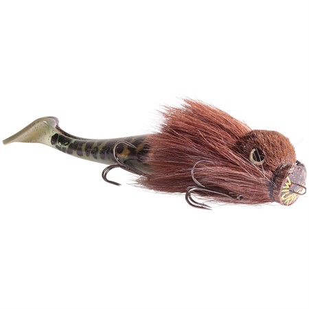 Miuras Mouse Pig Shad, 26cm. 115g - Baby Brown