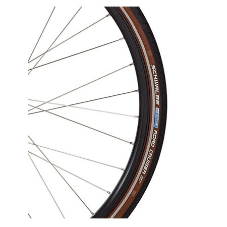 DÄCK 42-622 ROAD CRUISER SVART/BRUN REFLEX