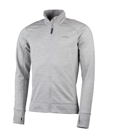 Ullto Merino Ms Full Zip - Light Grey - XL