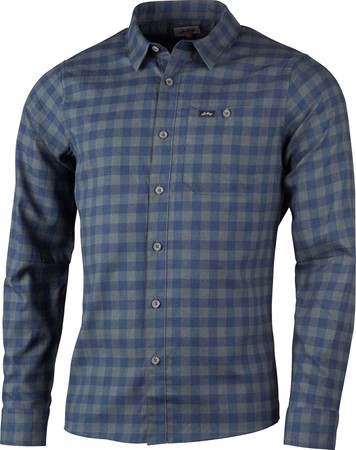 Ekren Ms LS Shirt - Deep Blue - XL