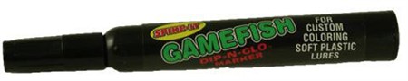 Game Fish Dip-N-Glo markers black