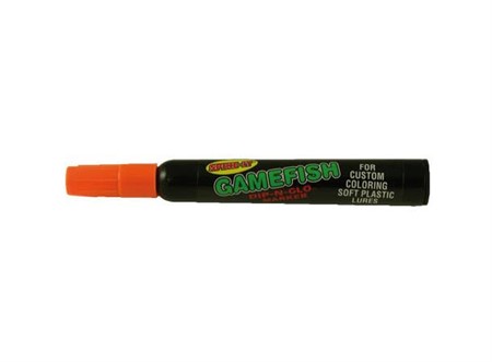 Game Fish Dip-N-Glo markers orange