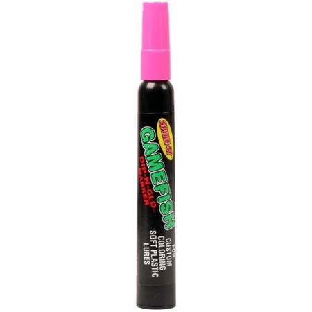 Game Fish Dip-N-Glo markers hot pink