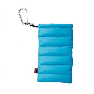 Thermopose m/dun, THERMOPOC 6 sømmer - Isblå