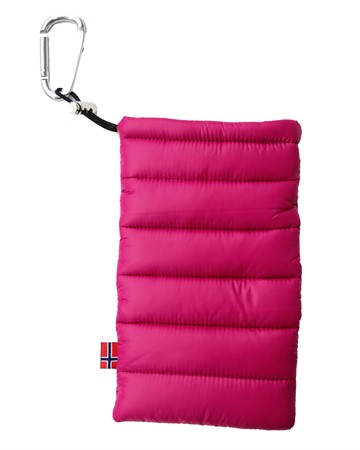 Thermopose m/dun, THERMOPOC 6 sømmer - Granateple