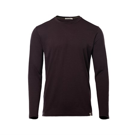 LightWool Crew Neck, Man - Jet Black - S