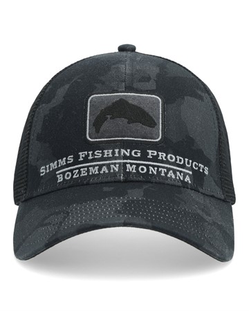 Trout Icon Trucker Regiment - Camo Carbon