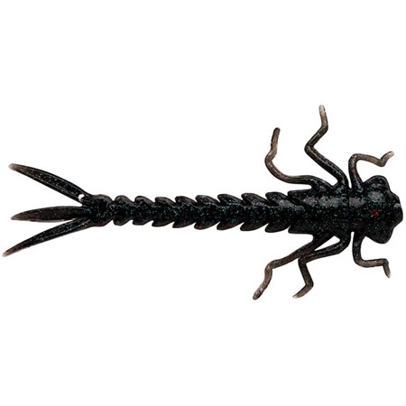 DragonFly Nymph Trout Bloodworm Stone Gray