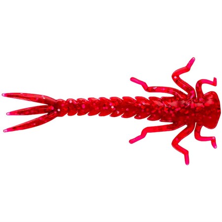 DragonFly Nymph Trout Bloodworm Devil Red