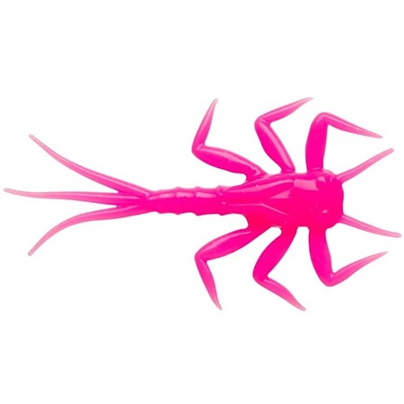 MayFly Big Nymph Trout Bloodworm Candy Pink