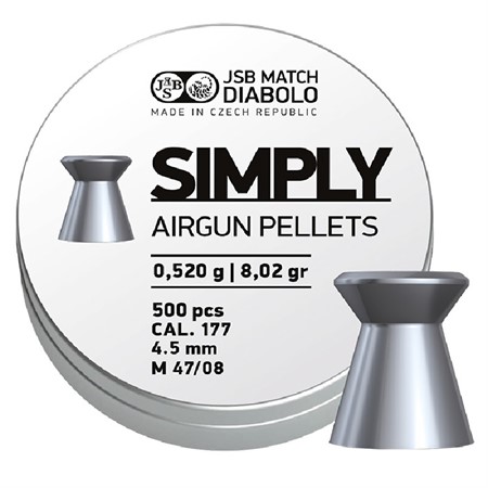 JSB Simply, 4,50mm - 0,520g