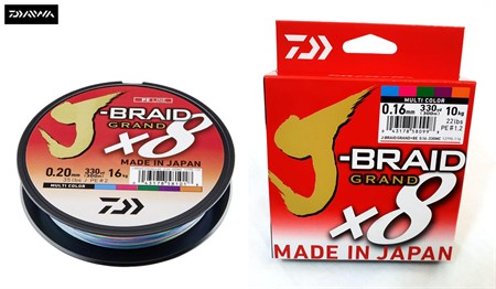 J BRAID GRAND X8 0.24mm 300m MC 49LB