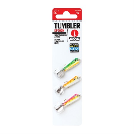 Tumbler Spoon Kit #12 2,4gr Glow UV 3-pack