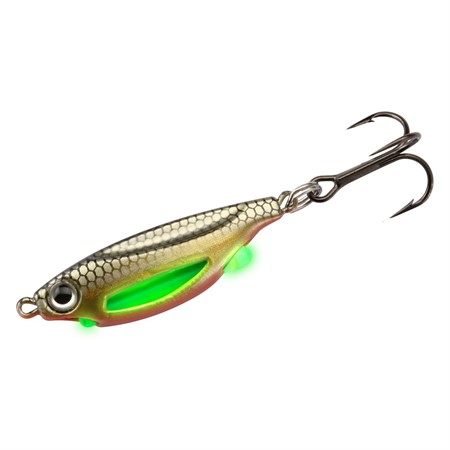 Flash Bang Jigging Rattle Spoon 3,8cm Golden Shin