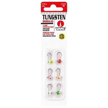 VMC Tungsten Jig Kit 1,8g 6stk Glow
