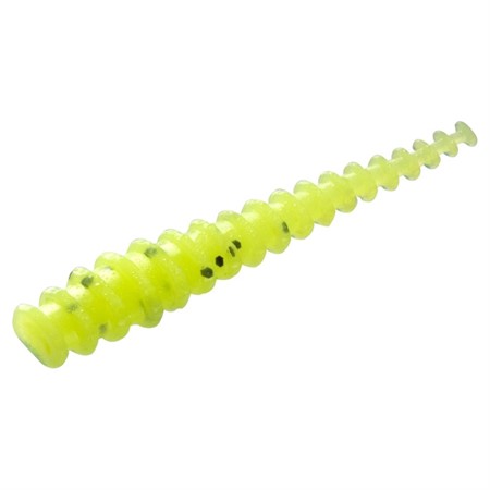 13 FISHING Squidworm Panfish Plastics Radioactive Pickle 6p