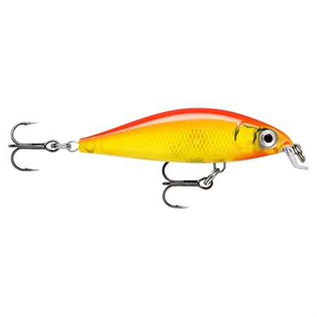 Rapala X-Light Minnow 05 Gold Fluorescent Red