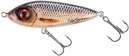 Svart Zonker McSnack 9cm Real Roach