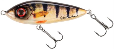 Svart Zonker McSnack 9cm Real Perch