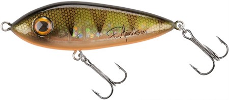 Svart Zonker McSnack 9cm Signature Evelina Flashing Perch