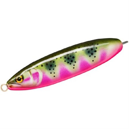 Minnow Spoon Weedless 8cm Artistic Rainbow Trout