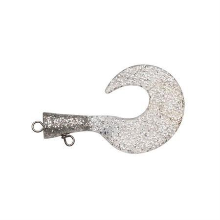 McMio Big Spare Tail Silver Glitter