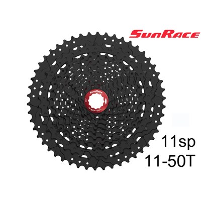 Kassett Sunrace CSMX80 11-sp 11-50T  Svart