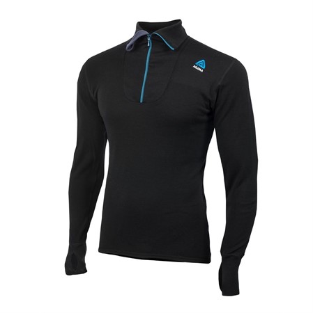 Doublewool Polo w/zip Ms - M