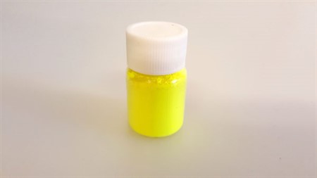 Fluopulver gul 10ml