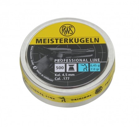 RWS MEISTERKUGELN BLÅ Ø4,50 0,45G