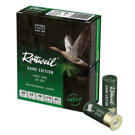 RW GAME ED. GÅS 12/76  35G 3,25MM/US4 10/ASK  STÅL