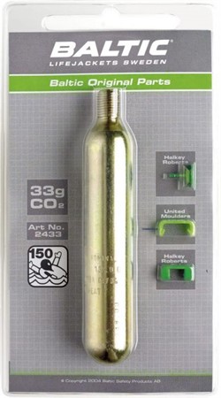 Kolsyretub 33g CO2