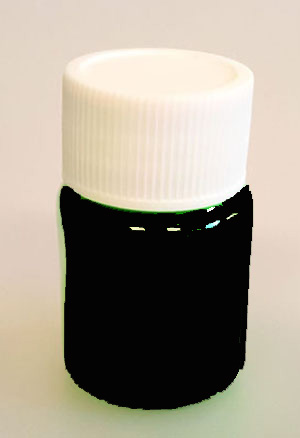 Pulver svart 10ml