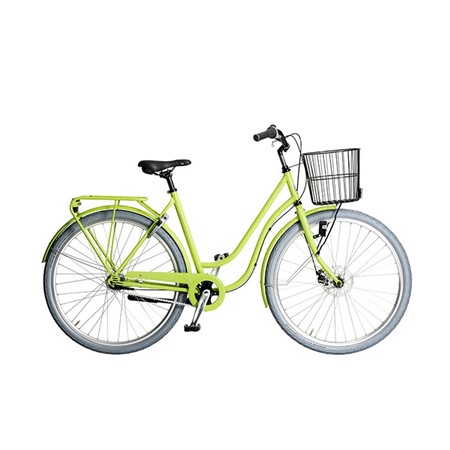 SMILE DAM, 7-VXL. MED KORG (53CM), LIMEGRÖN