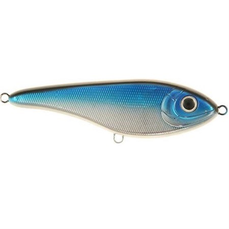 Buster Jerk, sinking, 15cm, Blue Chrome