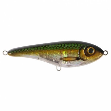 Buster Jerk, Shallow, 15cm, Emerald Herring