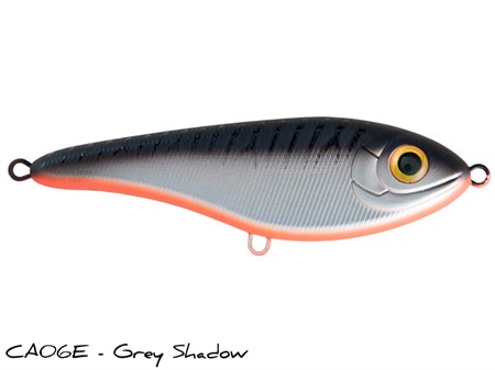 Buster Jerk, shallow, 15cm, Gray Shadow