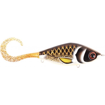 Guppie Jr, 11cm, 70gr - Spotted Bullhead - Gold Glitter