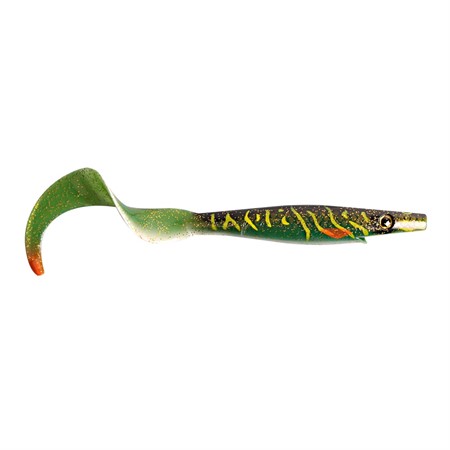 Pig Tail Jr, 23cm, 40g -Green Motoroil Pike UV
