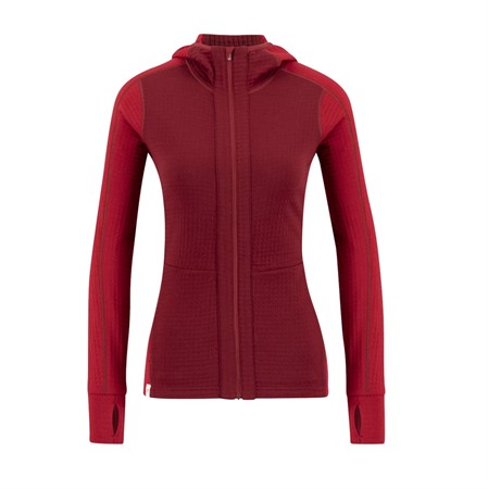 Peak Field Hooded Full Zip Midlayer Dam - L