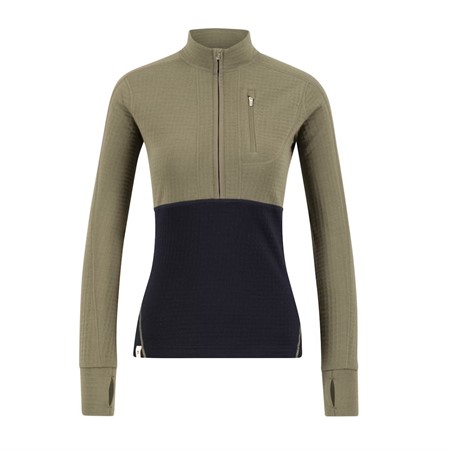 Peak Field Half Zip Midlayer Dam - L