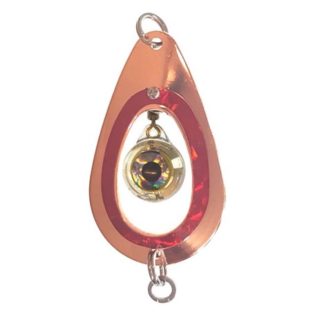 Kallblinken m. ögat micro - koppar/röd-vit Blink