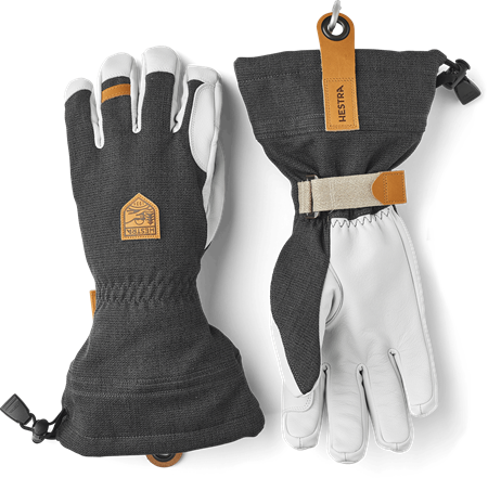 army leather patrol gauntlet finger 9