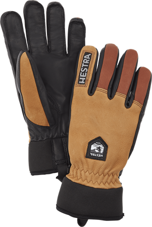 Army Leather Wool Terry - 5 finger